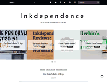 Tablet Screenshot of inkdependence.com